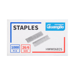 Produsen/Distributor/Supplier/Penyedia/Jual GuangBo HWW06825 Staples (26/6)