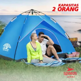 Produsen/Distributor/Supplier/Penyedia/Jual Speeds Tenda Camping Otomatis 2 Orang Portable Waterproof 018-03
