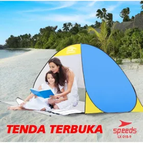Produsen/Distributor/Supplier/Penyedia/Jual SPEEDS Tenda Pantai Terbuka Tenda Camping 2 Orang Outdoor 018-09