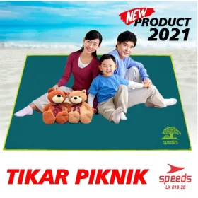 Produsen/Distributor/Supplier/Penyedia/Jual SPEEDS Tikar Lipat 200 x 140 Tikar Piknik Untuk Tamasya Bahan Polyster 018-20