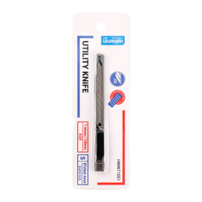 Produsen/Distributor/Supplier/Penyedia/Jual GuangBo HWW71051 Utility Knife (30°) — Pisau Serbaguna Tahan Lama dengan Bilah Tajam dan Aman