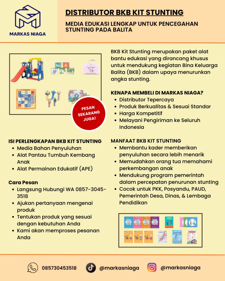 Distributor BKB Kit Stunting – Media Edukasi Lengkap untuk Pencegahan Stunting pada Balita