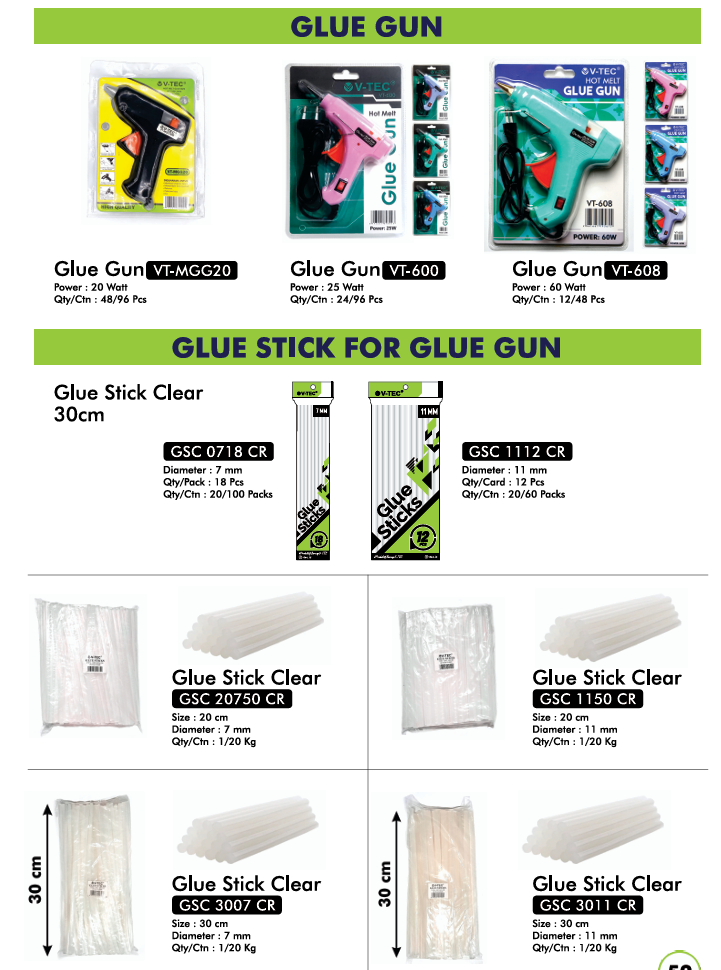 Produsen Jual Glue Gun VT-608 – Alat Lem 60 Watt untuk Berbagai Kebutuhan