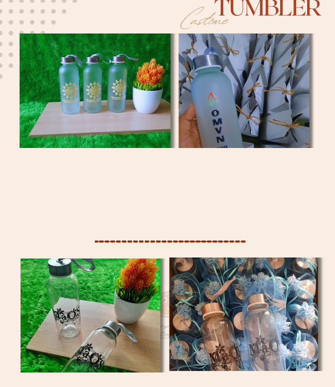 Produsen TUMBLER Custom: Solusi Terbaik untuk Hadiah, Promosi, dan Branding