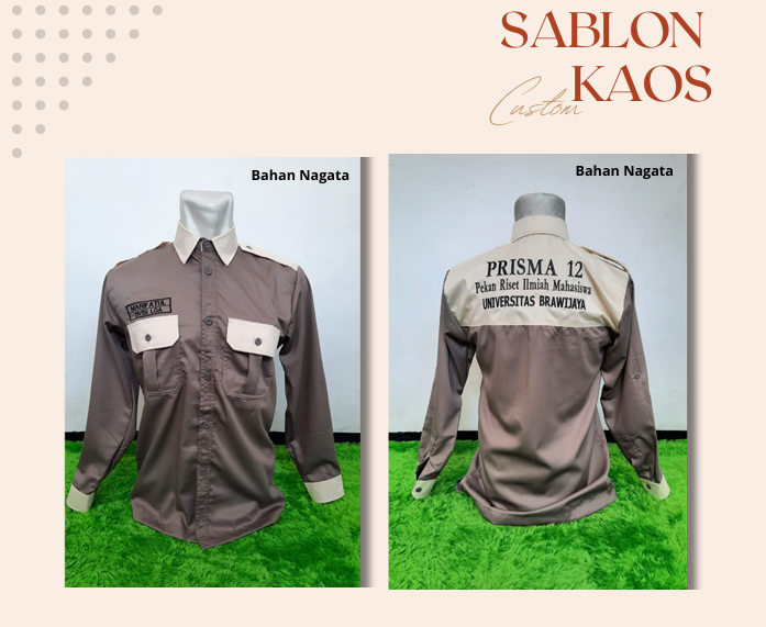 Produsen/Distributor/Supplier/Penyedia/Jual SABLON KAOS Custom: Pilihan Tepat untuk Branding dan Promosi