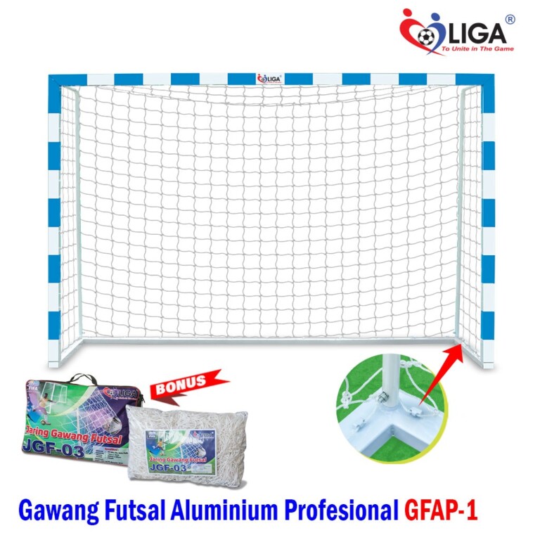 Produsen/Distributor/Supplier/Penyedia/Jual Gawang Futsal Aluminium Profesional GFAP-1