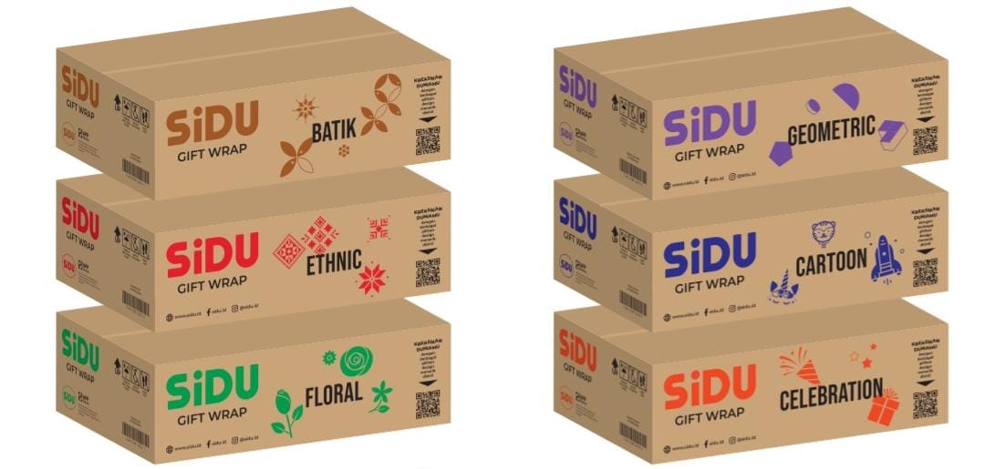 Produsen/Distributor/Supplier/Penyedia/Jual SIDU KERTAS KADO – TEMA KARTUN