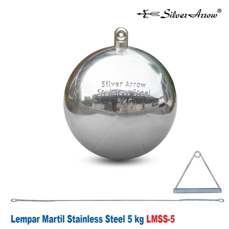 Produsen/Distributor/Supplier/Penyedia/Jual Lempar Martil Stainless Steel 5kg LMSS-5 – Standar World Athletics, Kualitas Premium untuk Atlet Profesional