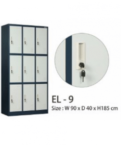 Produsen/Distributor/Supplier/Penyedia/Jual Locker Emporium EL 9 – Solusi Penyimpanan Modern yang Praktis dan Tahan Lama
