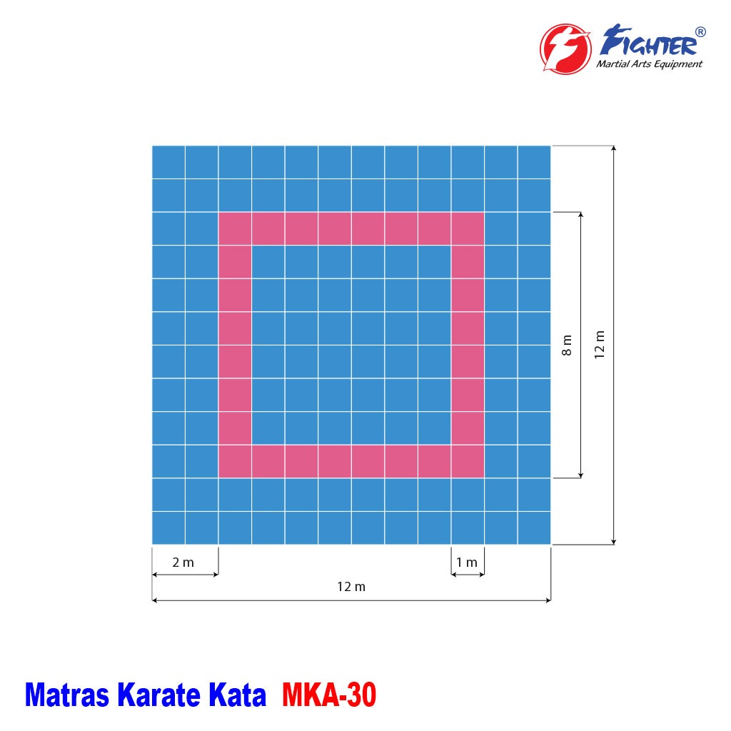 Produsen/Distributor/Supplier/Penyedia/Jual Matras Karate Kata MKA-30 Berkualitas Standar WKF