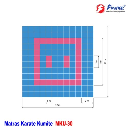 Produsen/Distributor/Supplier/Penyedia/Jual Matras Karate Kumite MKU-30 – Matras Standar WKF Berkualitas Tinggi dari Semarang