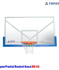 Produsen/Distributor/Supplier/Penyedia/Jual Papan Pantul Basket Kaca BB-02 – Standar FIBA & PERBASI, Kualitas Premium dari Kota Semarang