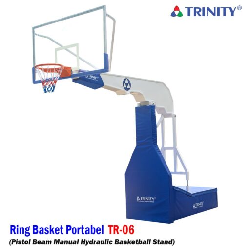 Produsen/Distributor/Supplier/Penyedia/Jual Ring Basket Portable TR-06 Hidrolik – Standar FIBA Profesional dari Kota Semarang