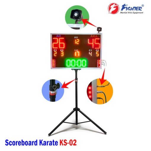 Produsen/Distributor/Supplier/Penyedia/Jual Scoreboard Karate KS-02