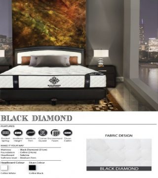 Produsen/Distributor/Supplier/Penyedia/Jual Springbed Central BLACK DIAMOND