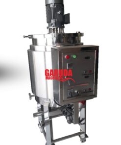 Produsen/Distributor/Supplier/Penyedia/Jual MESIN HOMOGENIZER 2 PENGADUK With Tangki Triple Jacket - Kaps. 50 L/Proses