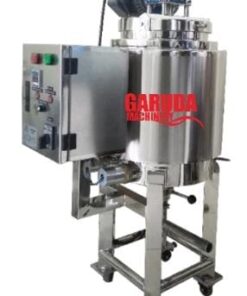 Produsen/Distributor/Supplier/Penyedia/Jual MESIN PASTEURISASI SUSU with TANGKI TRIPLE JACKET – Kaps. 25L/Proses