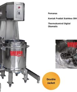 Produsen/Distributor/Supplier/Penyedia/Jual MESIN MIXING LIQUID DOUBLE JACKET - Kaps. 100L/Proses