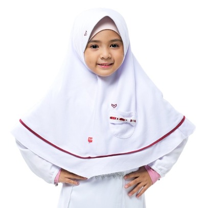 Produsen Jual Kerudung Sekolah Instan Mika