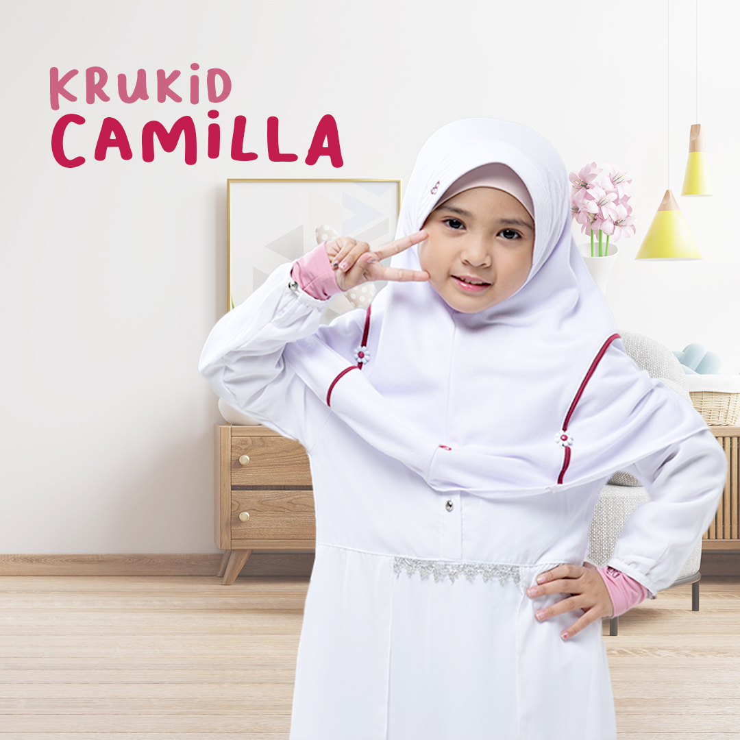 Produsen/Distributor/Supplier/Jual Kerudung Instan Anak Bani Batuta Krukid Camilla
