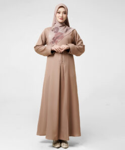 Produsen Jual Gamis Couple Dresslim Seriza Exclusive – Elegan & Minimalis untuk Acara Keluarga