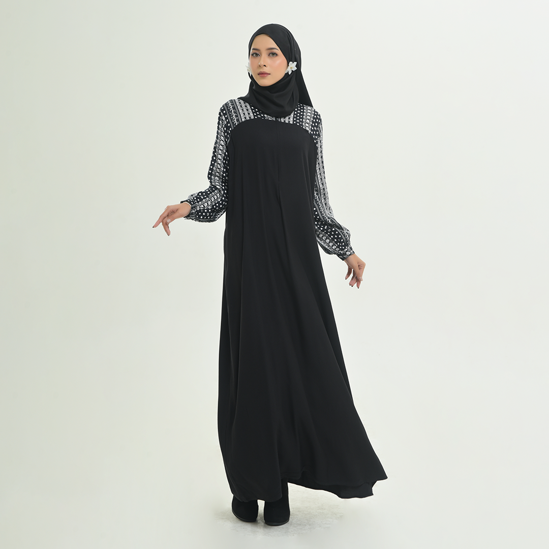 Produsen Jual Rabbani X Mot Dress Abaya Biyana Atiya: Elegan dan Nyaman untuk Segala Aktivitas