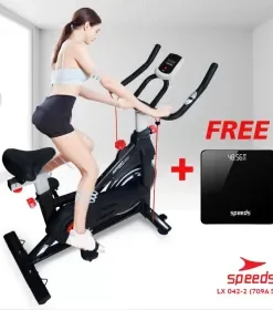 Produsen/Distributor/Supplier/Penyedia/Jual SPEEDS Spinning Bike Sepeda Statis Sepeda Fitness Olahraga Alat Fitness 042-709 A