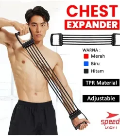 Produsen/Distributor/Supplier/Penyedia/Jual SPEEDS Spring Chest Pull Ekspander Fitness Training Home 024-1