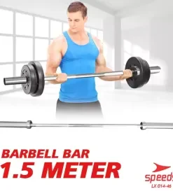 Produsen/Distributor/Supplier/Penyedia/Jual SPEEDS Stick Barbel Stick Dumbell Bar Straight Olympic 150cm 014-46