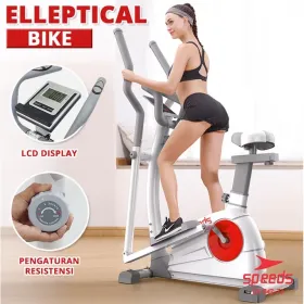 Produsen Sport Elliptical Bike Magnetic Bike Orbitrack Alat Olahraga Gym Fitness Rumahan 042-73