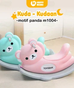 Produsen/Distributor/Supplier/Penyedia/Jual Mainan Anak Kuda-Kudaan Panda – Jungkat Jungkit Edukasi Indoor – HAPPY MOMO M1004