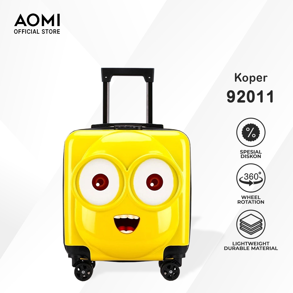 Produsen/Distributor/Supplier/Penyedia/Jual Koper Minion 92011-6 A – Koper Anak Ukuran 18 Inch Berkualitas