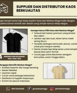 Produsen Kaos Acara Sekolah Grosir – Desain Custom, Bahan Premium, dan Harga Langsung dari Pabrik