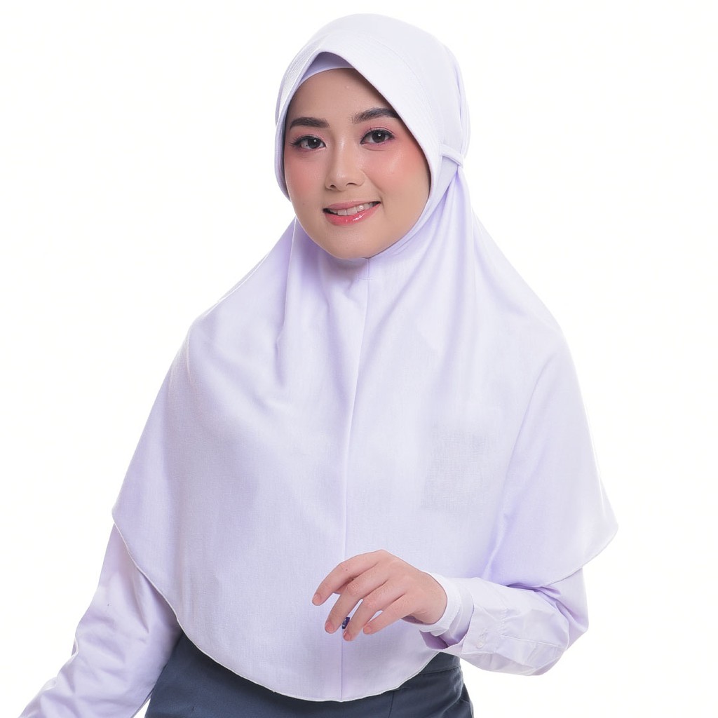 Produsen/Distributor/Supplier/Penyedia/Jual Kerudung Elvi Skh – Kerudung Instan Sekolah Anti Tembem dan Slim