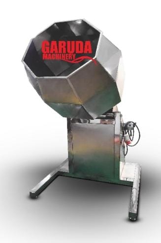 Produsen/Distributor/Supplier/Penyedia/Jual MESIN MIXER PENCAMPUR BUMBU/HEXAGONAL Kapasitas 20-25Kg