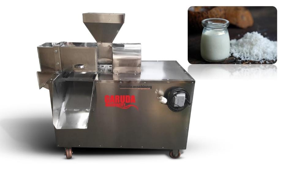Produsen/Distributor/Supplier/Penyedia/Jual MESIN PERAS SANTAN (SCREW PRESS) Kapasitas 300 Kelapa/Jam