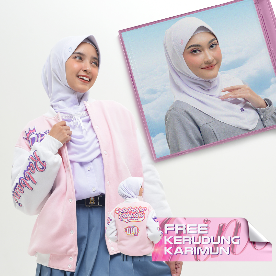 Produsen/Distributor/Supplier/Penyedia/Jual Rabbani - Varsity Jacket Duta Pelajar Rabbani / Mahasiswi Pilihan Rabbani