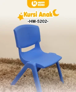 Jual 𝗛𝗔𝗣𝗣𝗬 𝗠𝗢𝗠𝗢 Kursi Belajar Anak Ergonomis dengan Material Aman untuk TK dan PAUD HM-5202