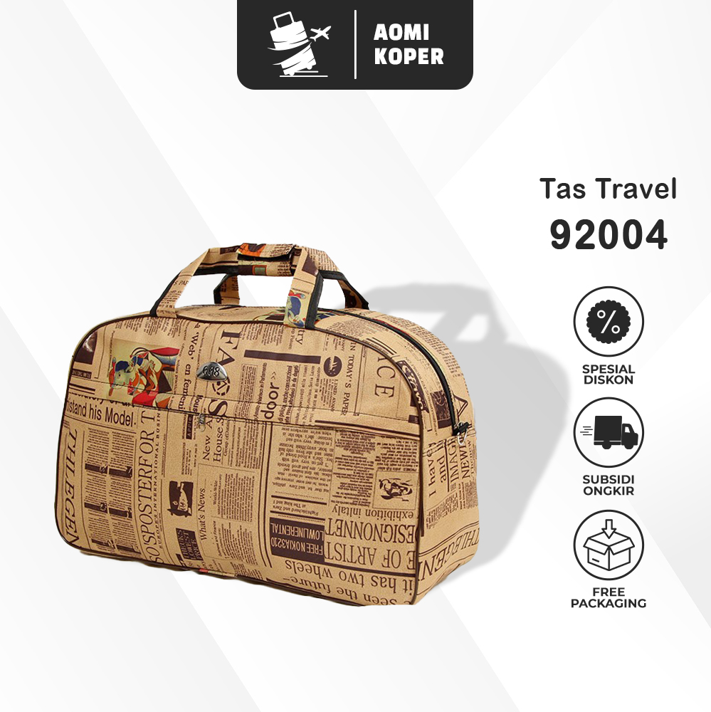 Produsen/Distributor/Supplier/Penyedia/Jual Tas Travel AOMI Jumbo Full Motif – Ukuran Besar untuk Mudik, Belanja, Liburan (92004)