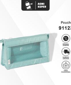 Produsen/Distributor/Supplier/Penyedia/Jual Tas Kosmetik Jaring AOMI – Pouch Make Up Transparan Waterproof (91123)