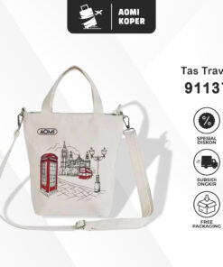 Produsen/Distributor/Supplier/Penyedia/Jual 𝐀𝐎𝐌𝐈 Tas Totebag Travel Kanvas Aomi 91137