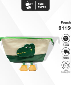 Produsen/Distributor/Supplier/Penyedia/Jual 𝐀𝐎𝐌𝐈 Travel Pouch Croco (91150) – Pouch Kosmetik Elegan & Praktis untuk Travelling