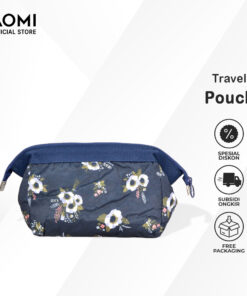 Produsen/Distributor/Supplier/Penyedia/Jual Travel Pouch Kosmetik Waterproof – Tas Make Up Organizer Ringan & Praktis (1052) 𝐀𝐎𝐌𝐈