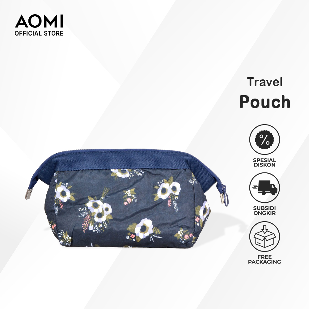 Produsen/Distributor/Supplier/Penyedia/Jual Travel Pouch Kosmetik Waterproof – Tas Make Up Organizer Ringan & Praktis (1052) 𝐀𝐎𝐌𝐈