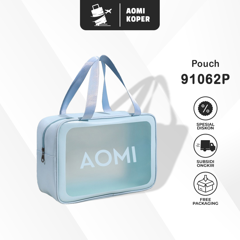 Produsen/Distributor/Supplier/Penyedia/Jual Pouch Make Up Cube Waterproof – Box Transparan Travel Organizer (91060P / 91061P / 91062P)