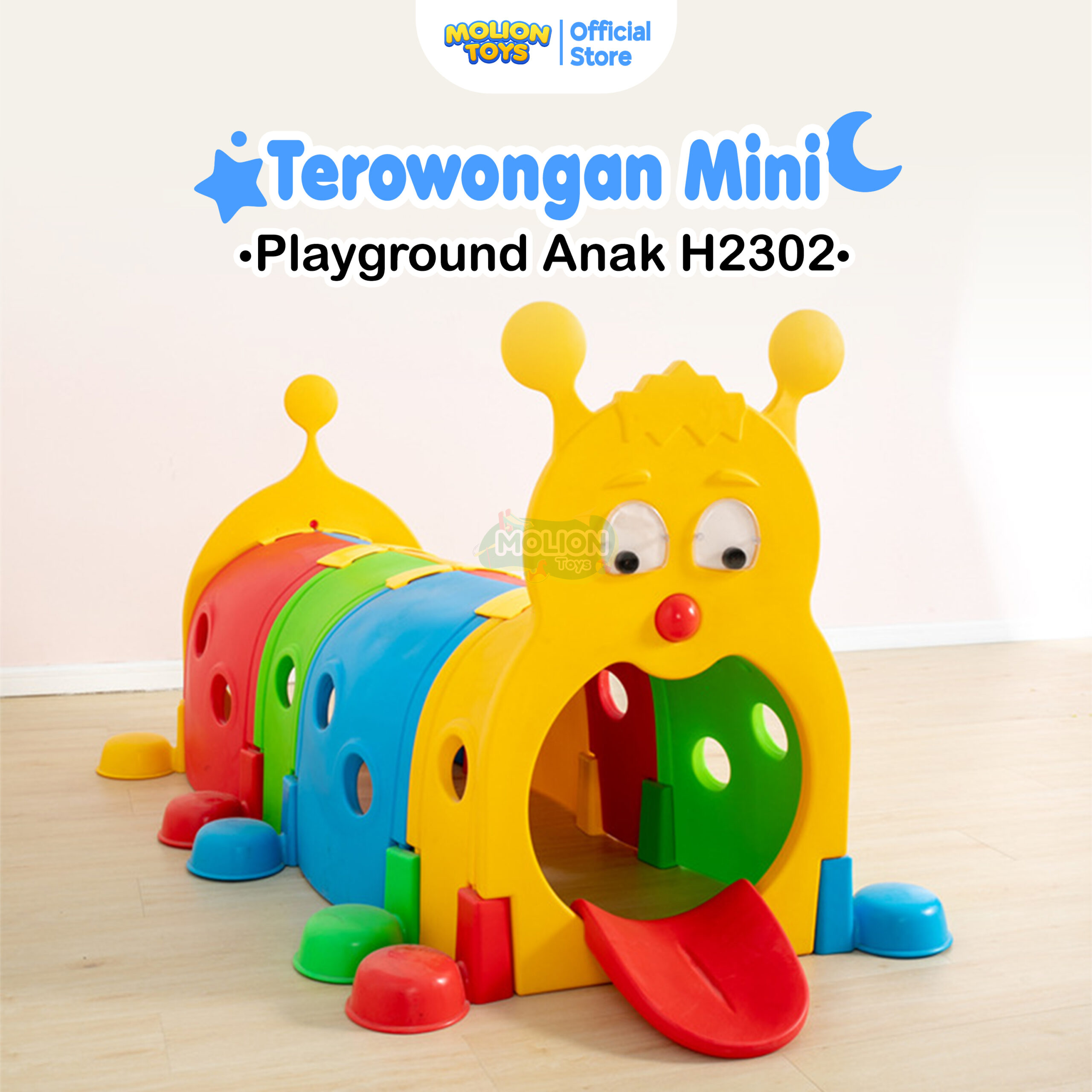 Produsen/Distributor/Supplier/Penyedia/Jual Terowongan Mini H2302 – Wahana Bermain Anak yang Seru, Aman, dan Edukatif