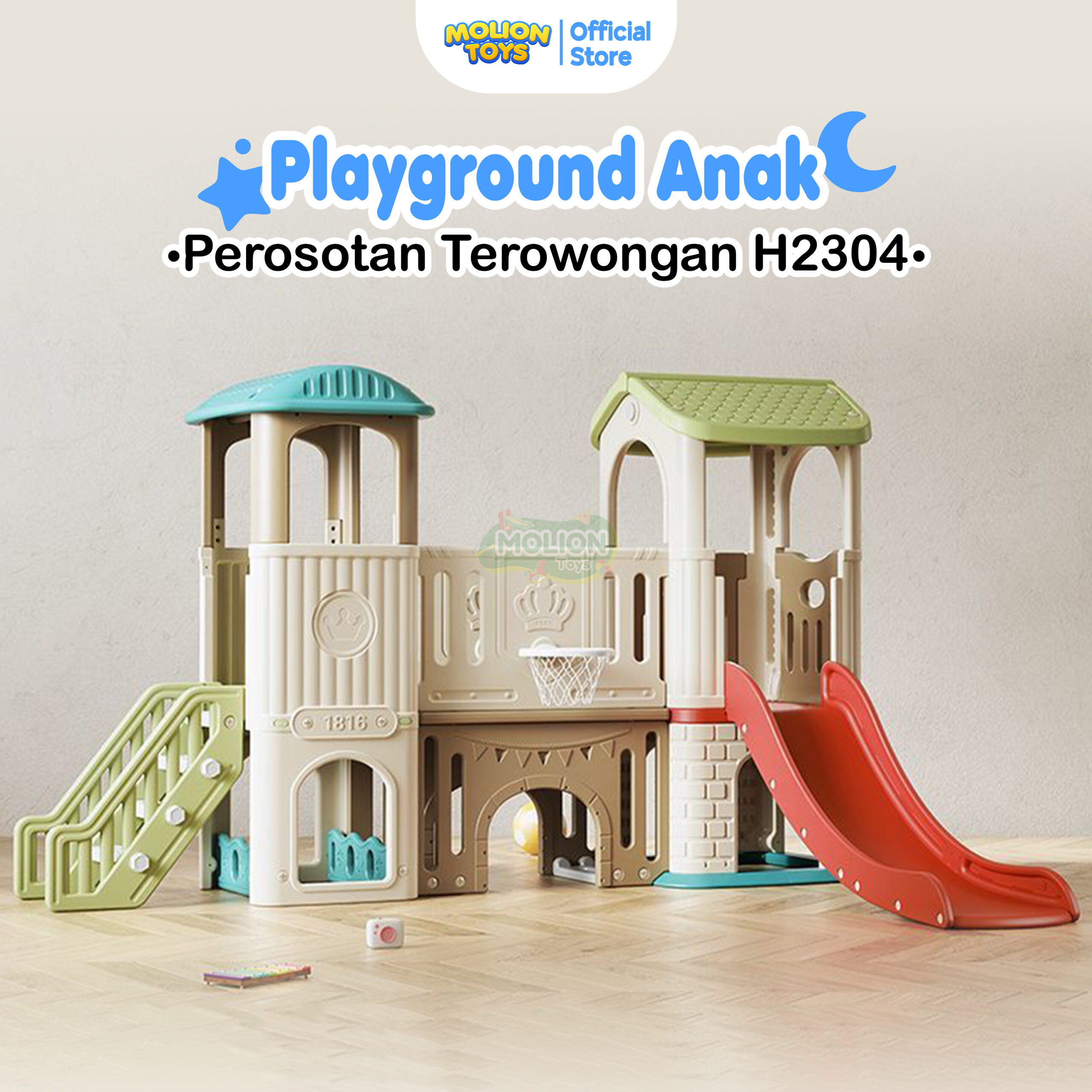 Produsen/Distributor/Supplier/Penyedia/Jual Perosotan Terowongan H2304 – Playhouse Playground Seru untuk Mengembangkan Motorik & Kreativitas Anak
