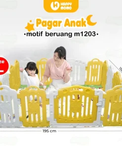 Produsen/Distributor/Supplier/Penyedia/Jual Pagar Bayi / Baby Fence Kokoh – Mainan Pembatas Anak – HAPPY MOMO M1203
