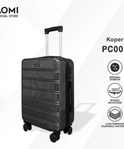Produsen/Distributor/Supplier/Penyedia/Jual Koper Kabin & Bagasi 20 & 24 Inch – Bahan PC, Ringan, Anti Pecah, Roda 360° (PC002)
