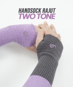 Produsen/Distributor/Supplier/Penyedia/Jual Handsock Rajut Two-Tone – Pilihan Tepat untuk Kenyamanan dan Gaya Muslimah Modern